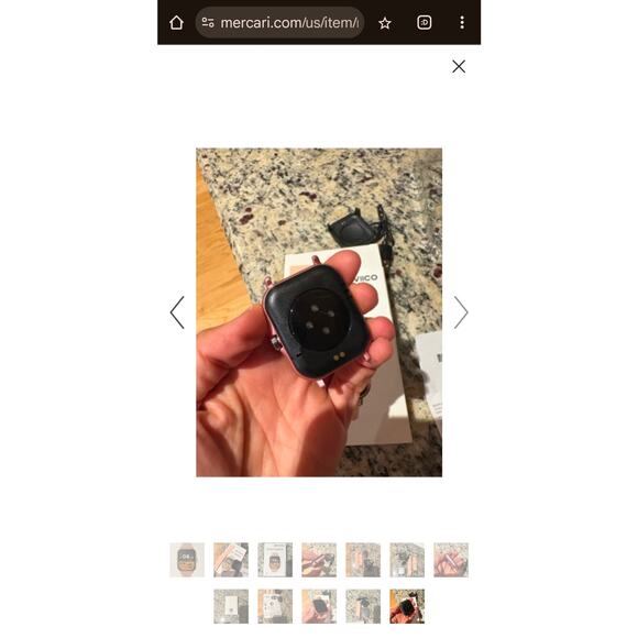 Doviico Smart Watch Pink-Touchscreen Fitness Tracker Make/Receive Calls NEW - Picture 6 of 9